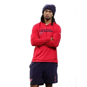 C.J. Stroud Texans Sideline Hoodie T-Shirt For Woman