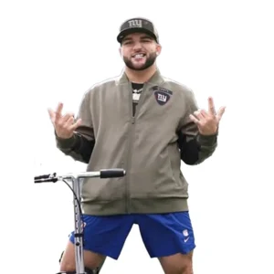 Cam Skattebo New York Giants 2025 Salute to Service Jacket