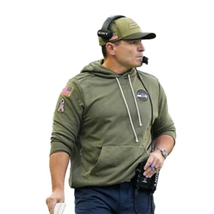 Mike Macdonald Seattle Seahawks Salute to Service 2025 Hoodie