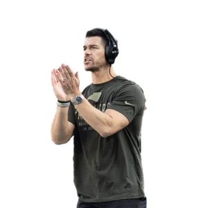 Dave Canales Carolina Panthers 2025 Salute to Service Sideline T-Shirt