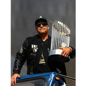 Dave Roberts Dodgers World Series Championship Parade Jacket