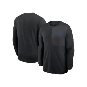 Detroit Lions Sideline Coach Long Sleeve Shirt For Man