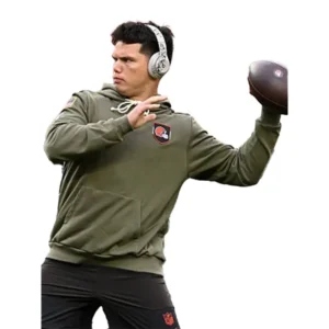 Dillon Gabriel Cleveland Browns Salute to Service Hoodie For Man