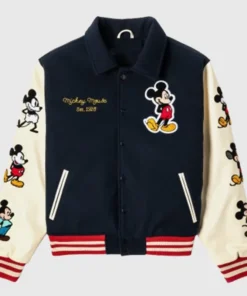 Disney Shoe Palace Mickey and Friends Icon Varsity Jacket