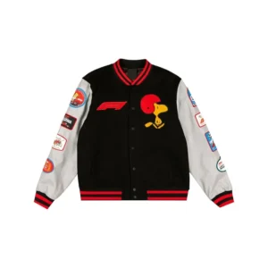 F1 Las Vegas Grand Prix x Peanuts Varsity Jacket For Woman