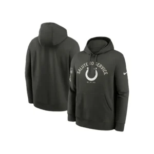 Indianapolis Colts Salute To Service Club Fleece Hoodie For Boys