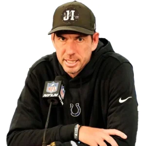 Indianapolis Colts Shane Steichen Black Pullover Fleece Hoodie