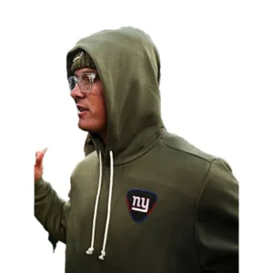 Jaxson Dart New York Giants 2025 Salute to Service Hoodie