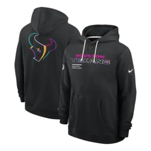 Jelly Roll Houston Texans 2025 Crucial Catch Hoodie For Woman