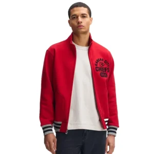 Kansas City Chiefs Fanatics IconicFleece Jacket For Woman