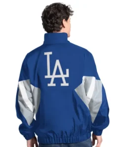 Los Angeles Dodgers Cooperstown Chief Half-Zip Jacket For Man