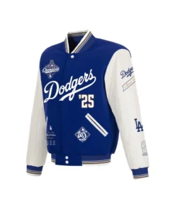 Los Angeles Dodgers 2025 World Series Champions Varsity Jacket - Image 3