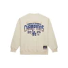 Los Angeles Dodgers Mitchell & Ness 2025 World Series Champions Sweatshirt – Cream