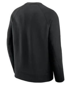 Los Angeles Dodgers Nike Black Tech Fleece Raglan Sweatshirt Unisex