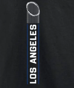 Los Angeles Dodgers Black 2025 World Series Champions Hoodie - Image 4