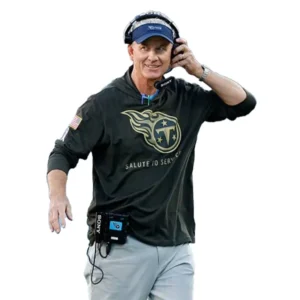 Mike McCoy Titans 2025 Salute to Service Hoodie T-Shirt