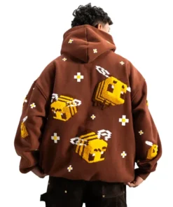 Minecraft Bee Hoodie For Boys