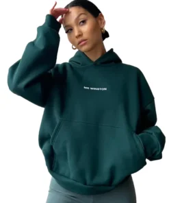 Mr Winston Sport Green Hoodie