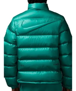 Nocta x Nike Sunset Green Puffer Jacket For Manc