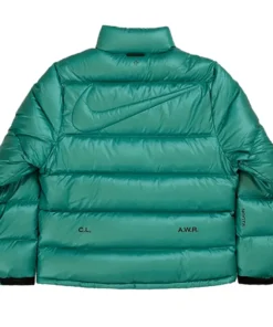 Nocta x Nike Sunset Green Puffer Jacket For Woman