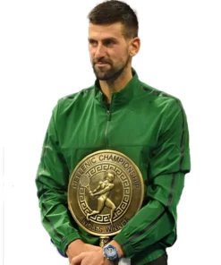 Novak Djokovic Hellenic Championship 2025 Track Jacket - Image 3