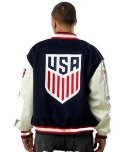 Pacsun U.S. Soccer x Jeff Hamilton Varsity Jacket For Man