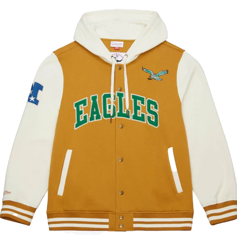 Philadelphia Eagles Dusted Fleece Full-Snap Jacket