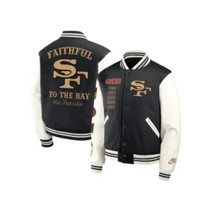 San Francisco 49ers Nike Rivalries Varsity Jacket