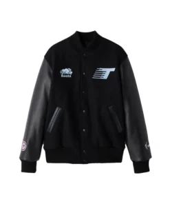 Sandy Brondello Roots Toronto Tempo Black Varsity Jacket