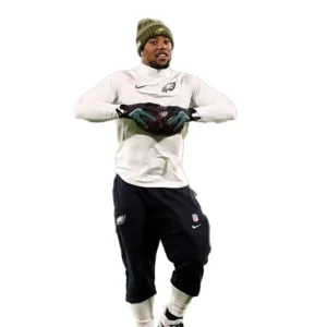 Saquon Barkley Eagles Nike Long-Sleeve T-Shirt