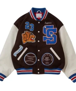 Supreme Tiger Varsity Jacket Uinsex