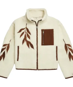Taylor Swift Life is a Willow Zip Up Sherpa Fleece Jacket