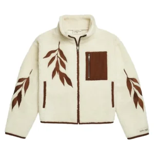 Taylor Swift Life is a Willow Zip Up Sherpa Fleece Jacket