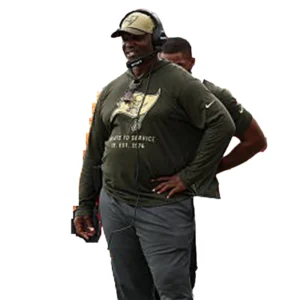 2025 Salute to Service Tampa Bay Buccaneers Coach Todd Bowles Hooded Shirt