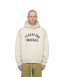 fear of god baseball hoodie
