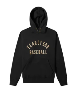 fear of god baseball hoodie