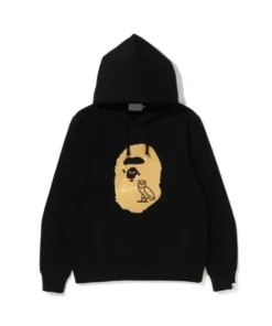BAPE x OVO Ape Head Pullover Hoodie