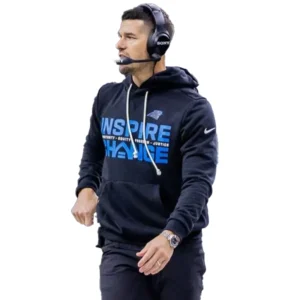 Carolina Panthers 2025 Inspire Change Hoodie For Woman