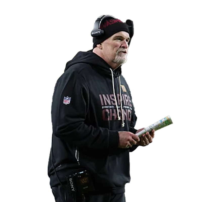 Dan Quinn Commanders 2025 Inspire Change Hoodie