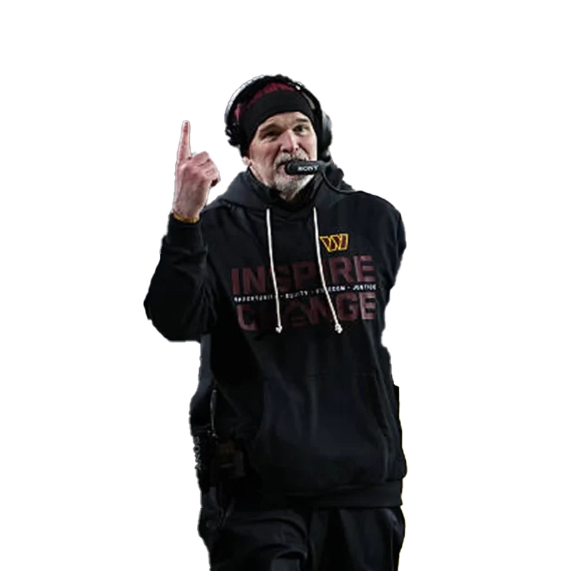 Dan Quinn Commanders 2025 Inspire Change Hoodie For Man