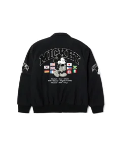 Alternative view of Disney x HUF Mickey Worldwide Tour Varsity Jacket