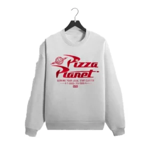 Disney x Kith for Pixar Pizza Planet Nelson Crewneck Sweatshirt For Man
