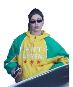 Hailey Bieber Marty Supreme Jacket For man