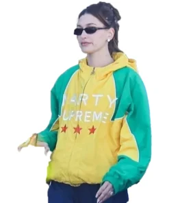 Hailey Bieber Marty Supreme Jacket Man