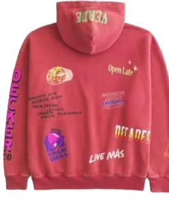 Alternative view of Hollister Hollister X Taco Bell Boxy Hoodi