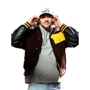 Josh Allen Wyoming Football Jersey Retirement Ceremony Jacket