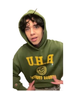 Landon Barker Green Hoodie For Unisex