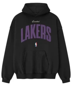 Los Angeles Lakers Fear of God x NBA Black 90’s Hoodie