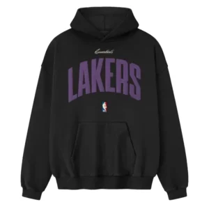 Los Angeles Lakers Fear of God x NBA Black 90’s Hoodie
