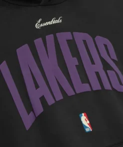 Los Angeles Lakers Fear of God x NBA Black 90’s Hoodie For Woman